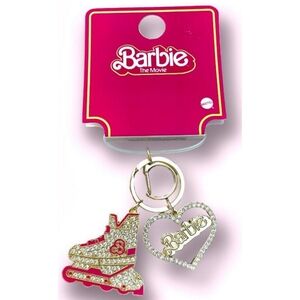 Barbie The Movie Diamanté Keyring Bag Charm Official Merchandise